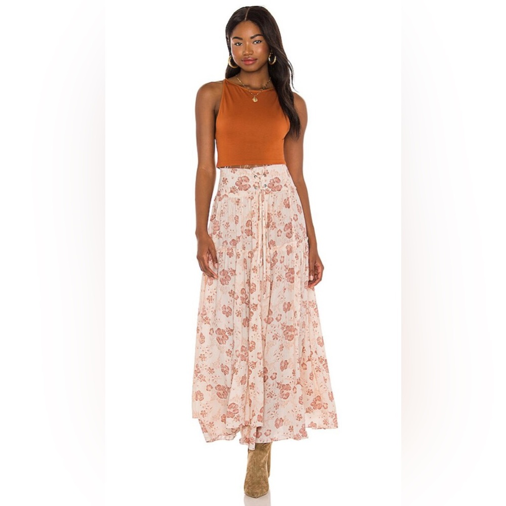 Free People Magnetic Meadows Skirt